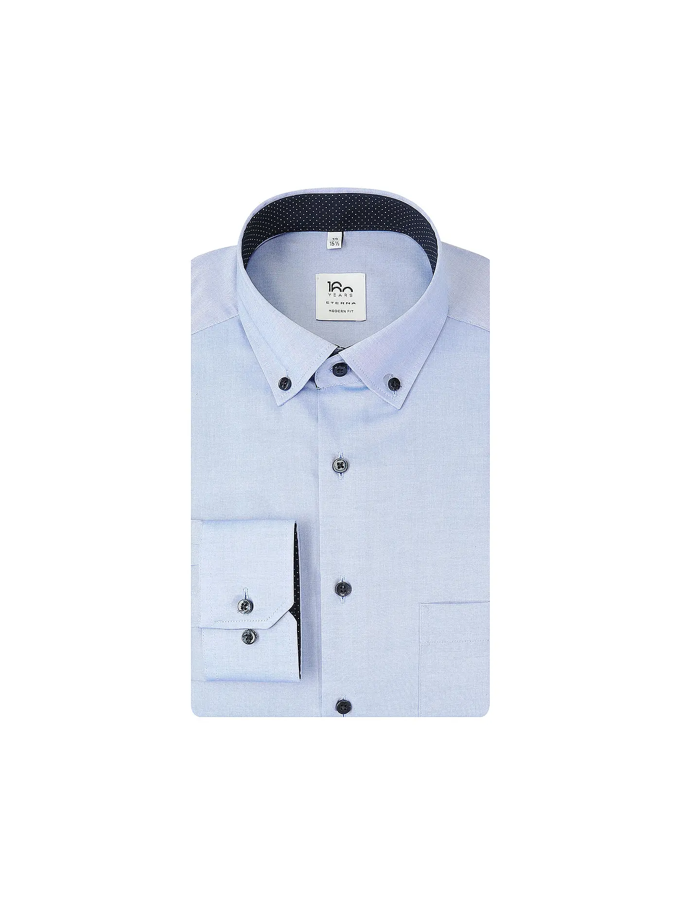 ETERNA | Hemd Modern Fit | blau